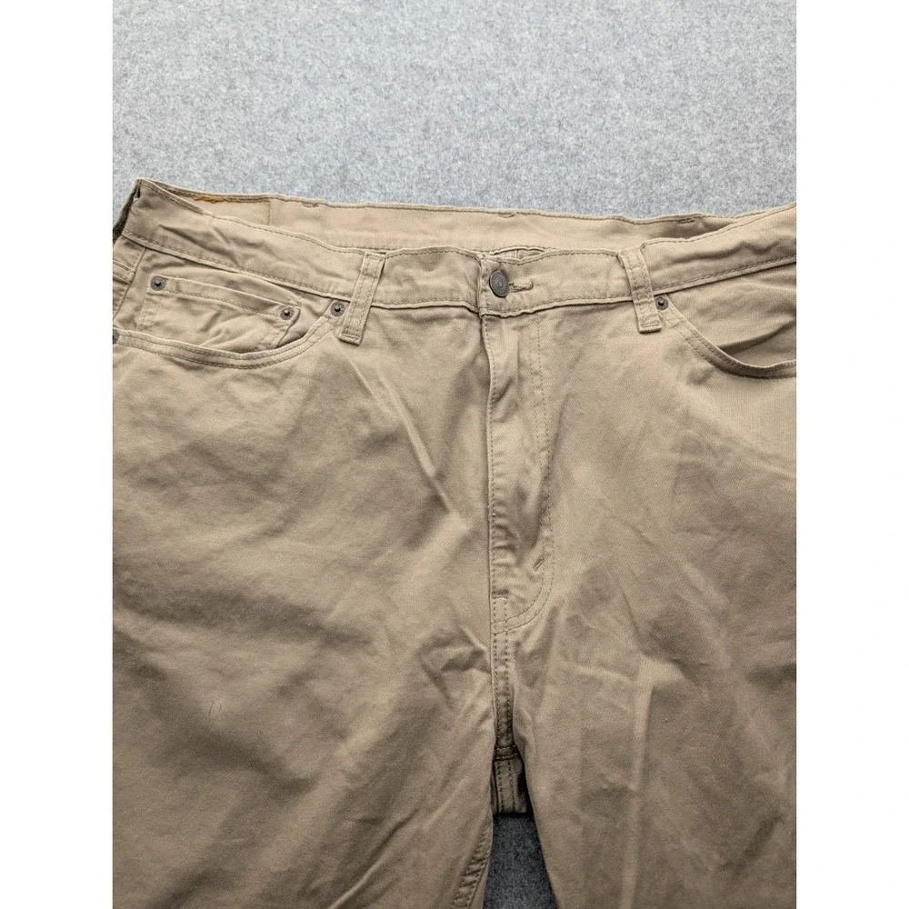 Levi 541 Men's Athletic Fit Taper Beige Jeans 40-30 5 Pockets